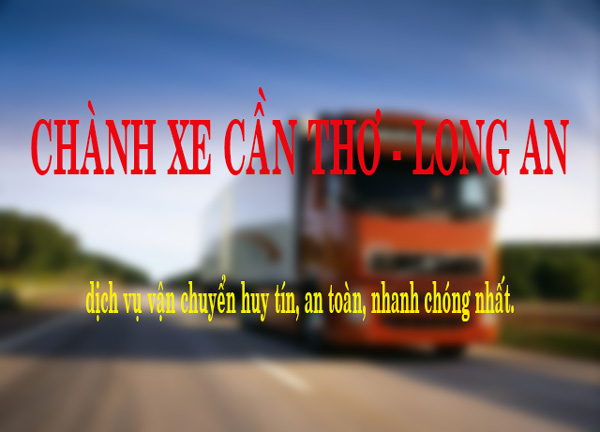 Chành xe Cần Thơ - Long An