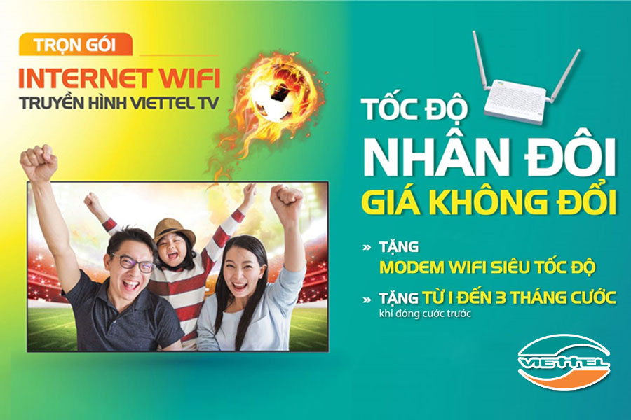 Lắp đặt mạng wifi internet Viettel tại Vĩnh Long