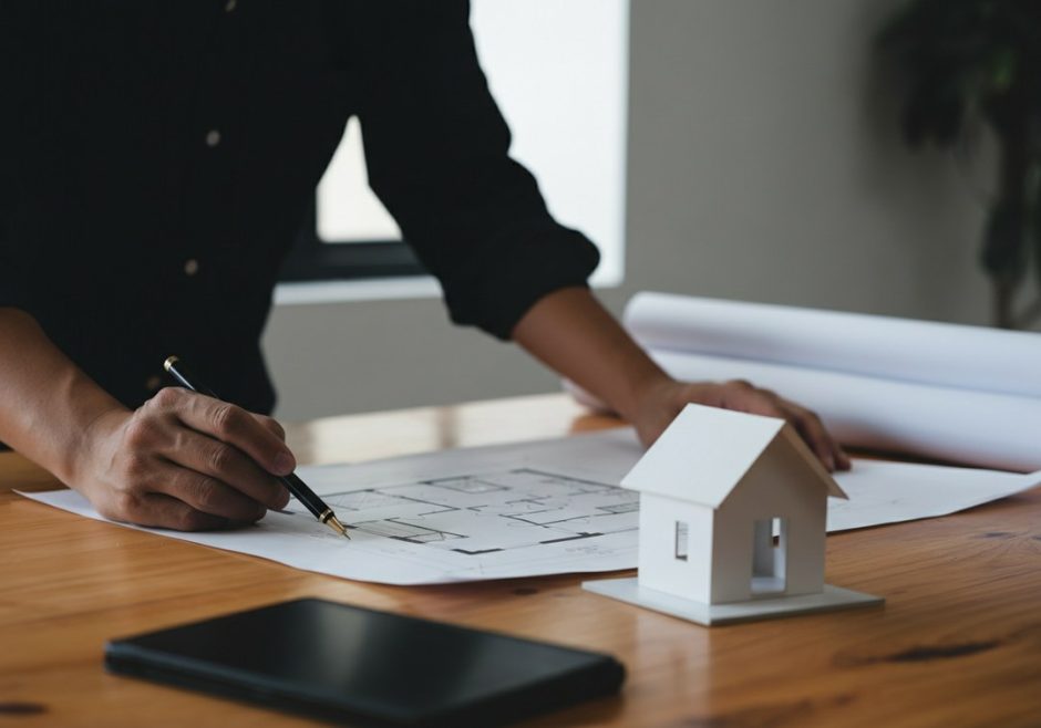 Kiến trúc sư thiết kế bản vẽ nhà đẹp cùng mô hình nhà